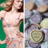 Classic lingerie inspired by… Lovehearts!